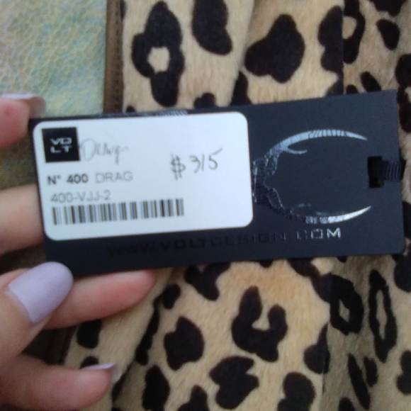 Volt Design Reversible light coat leopard 🐆 & Chinese print - Picture 8 of 12